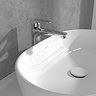 Villeroy and Boch O.novo Start Tall Basin Mixer with Push-open Waste - Chrome