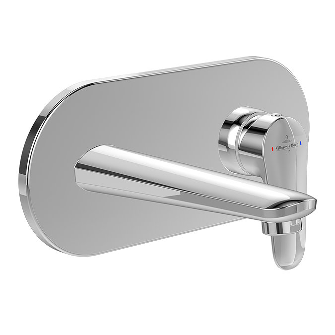 Villeroy and Boch O.novo Start Wall Mounted Single Lever Basin Mixer - Chrome