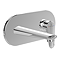 Villeroy and Boch O.novo Start Wall Mounted Single Lever Basin Mixer - Chrome