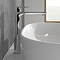 Villeroy and Boch O.novo Tall Basin Mixer with Push-open Waste - Chrome