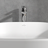 Villeroy and Boch O.novo Tall Basin Mixer with Push-open Waste - Chrome