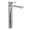 Villeroy and Boch O.novo Tall Basin Mixer with Push-open Waste - Chrome