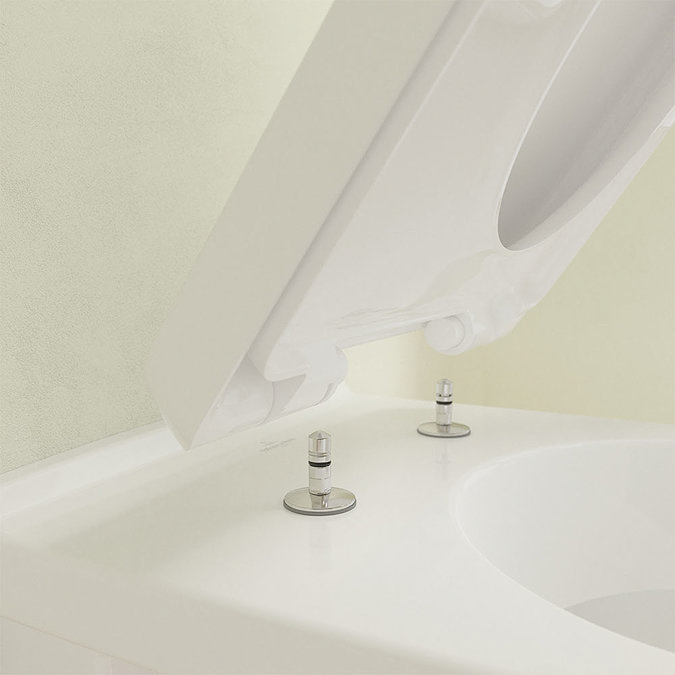 Villeroy and Boch O.novo Wall Hung Toilet + Soft Close Seat  Profile Large Image