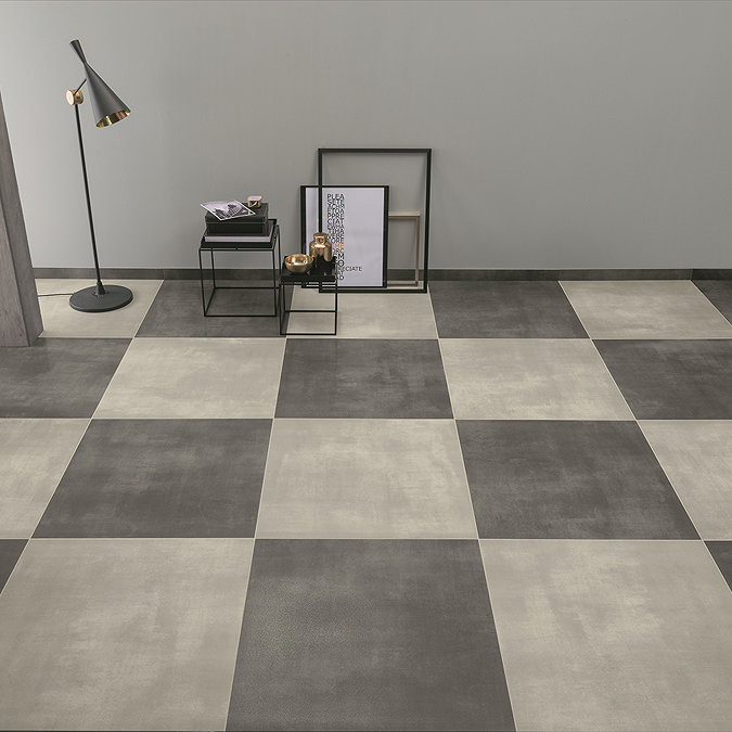 Villeroy and Boch Spotlight Anthracite Wall & Floor Tiles - 600 x 600mm