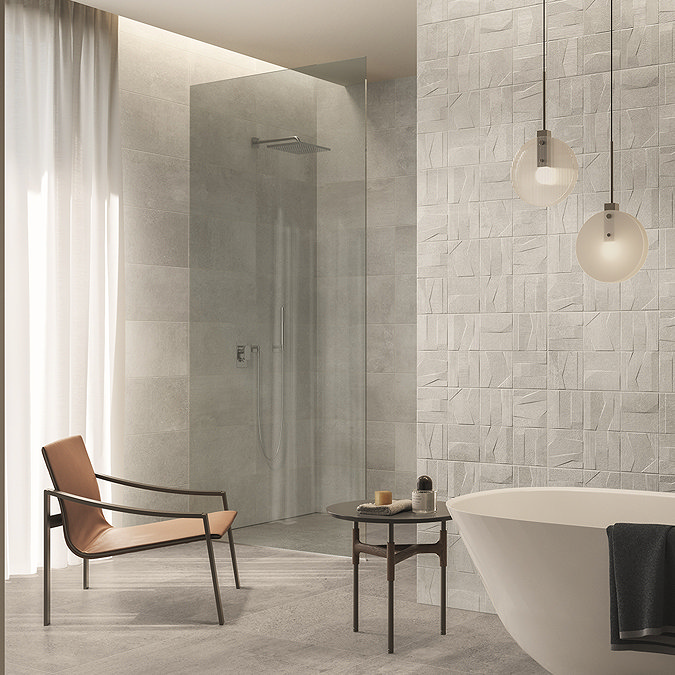 Villeroy and Boch Stageart Light Grey Wall Tiles - 300 x 600mm