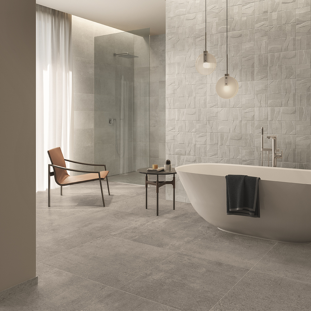 Villeroy and Boch Stageart Silver Wall & Floor Tiles 600 x 600mm