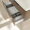 Villeroy and Boch Subway 2.0 Arizona Oak 1000mm Wall Hung 2-Drawer Vanity Unit In Bathroom Large Im