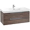 Villeroy and Boch Subway 2.0 Arizona Oak 1000mm Wall Hung 2-Drawer Vanity Unit Large Image