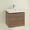 Villeroy and Boch Subway 2.0 Arizona Oak 500mm Wall Hung 1-Drawer Vanity Unit Profile Large Image