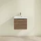 Villeroy and Boch Subway 2.0 Arizona Oak 500mm Wall Hung 1-Drawer Vanity Unit  Feature Large Image