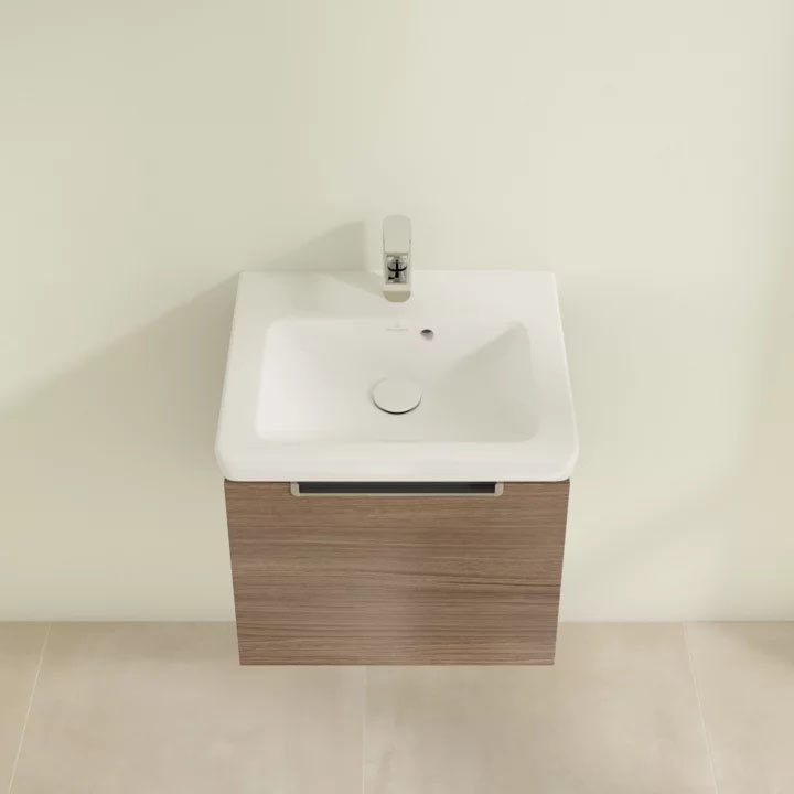 Villeroy and Boch Subway 2.0 Arizona Oak 500mm Wall Hung 1-Drawer Vanity Unit Standard Large Image