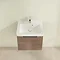 Villeroy and Boch Subway 2.0 Arizona Oak 500mm Wall Hung 1-Drawer Vanity Unit Standard Large Image