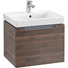 Villeroy and Boch Subway 2.0 Arizona Oak 550mm Wall Hung 1-Drawer Vanity Unit Large Image