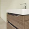 Villeroy and Boch Subway 2.0 Arizona Oak 600mm Wall Hung 2-Drawer Vanity Unit  Feature Large Image