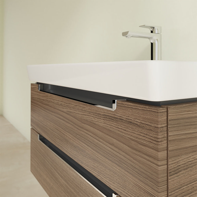Villeroy and Boch Subway 2.0 Arizona Oak 800mm Wall Hung 2-Drawer Vanity Unit  Feature Large Image