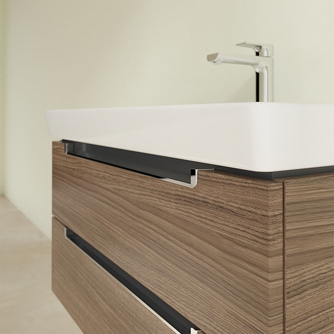 Villeroy and Boch Subway 2.0 Arizona Oak 800mm Wall Hung 2-Drawer Vanity Unit Feature Large Image