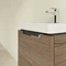 Villeroy and Boch Subway 2.0 Arizona Oak Wall Hung 1-Drawer Vanity Unit  Feature Large Image