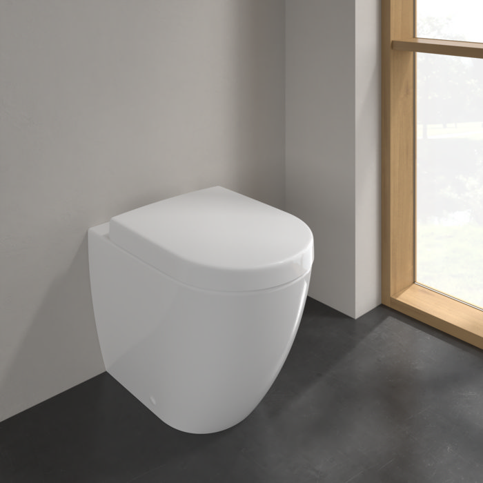 Villeroy and Boch Subway 2.0 DirectFlush Rimless Back to Wall Toilet + Soft Close Seat