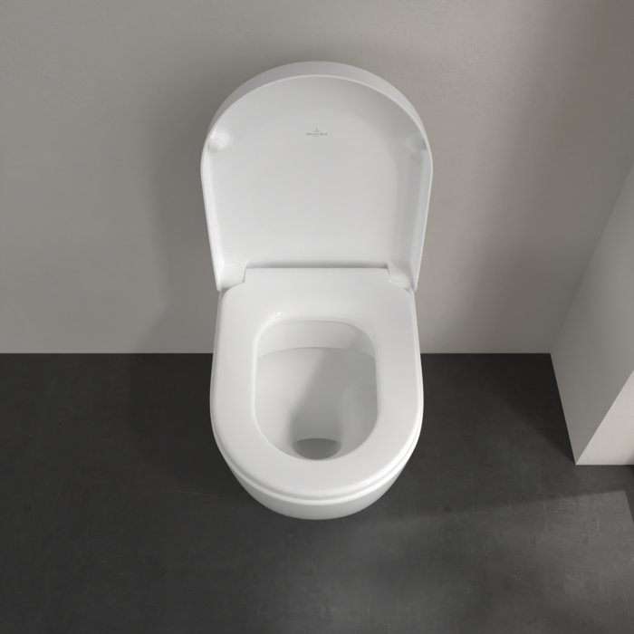 Villeroy and Boch Subway 2.0 DirectFlush Rimless Back to Wall Toilet + Soft Close Seat