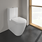 Villeroy and Boch Subway 2.0 DirectFlush Rimless BTW Close Coupled Toilet (Side/Rear Entry Water Inlet) + Soft Close Seat