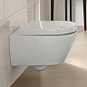 Villeroy and Boch Subway 2.0 DirectFlush Rimless Wall Hung Toilet + Soft Close Seat - 5814HR01  Stan