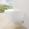Villeroy and Boch Subway 2.0 DirectFlush Rimless Wall Hung Toilet + Soft Close Seat - 5814HR01 Large