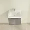 Villeroy and Boch Subway 2.0 Glossy Grey 500mm Wall Hung 1-Drawer Vanity Unit Standard Large Image