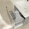 Villeroy and Boch Subway 2.0 Glossy Grey 600mm Wall Hung 1-Drawer Vanity Unit  Standard Large Image