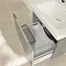 Villeroy and Boch Subway 2.0 Glossy Grey 600mm Wall Hung 1-Drawer Vanity Unit  Standard Large Image