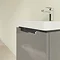 Villeroy and Boch Subway 2.0 Glossy Grey Wall Hung 1-Drawer Vanity Unit  Feature Large Image