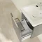 Villeroy and Boch Subway 2.0 Glossy Grey Wall Hung 1-Drawer Vanity Unit  Standard Large Image