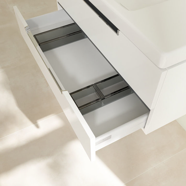 Villeroy And Boch Subway 2.0 Glossy White 1000mm Wall Hung 2-drawer 