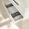Villeroy and Boch Subway 2.0 Glossy White 1000mm Wall Hung 2-Drawer Vanity Unit  In Bathroom Large I