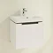 Villeroy and Boch Subway 2.0 Glossy White 500mm Wall Hung 1-Drawer Vanity Unit  Profile Large Image
