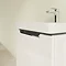 Villeroy and Boch Subway 2.0 Glossy White 500mm Wall Hung 1-Drawer Vanity Unit  In Bathroom Large Im