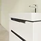 Villeroy and Boch Subway 2.0 Glossy White 600mm Wall Hung 2-Drawer Vanity Unit  Feature Large Image