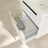 Villeroy and Boch Subway 2.0 Glossy White 600mm Wall Hung 2-Drawer Vanity Unit  In Bathroom Large Im