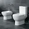 Villeroy and Boch Subway 2.0 Open Back Close Coupled Toilet + Soft Close Seat Feature Large Image