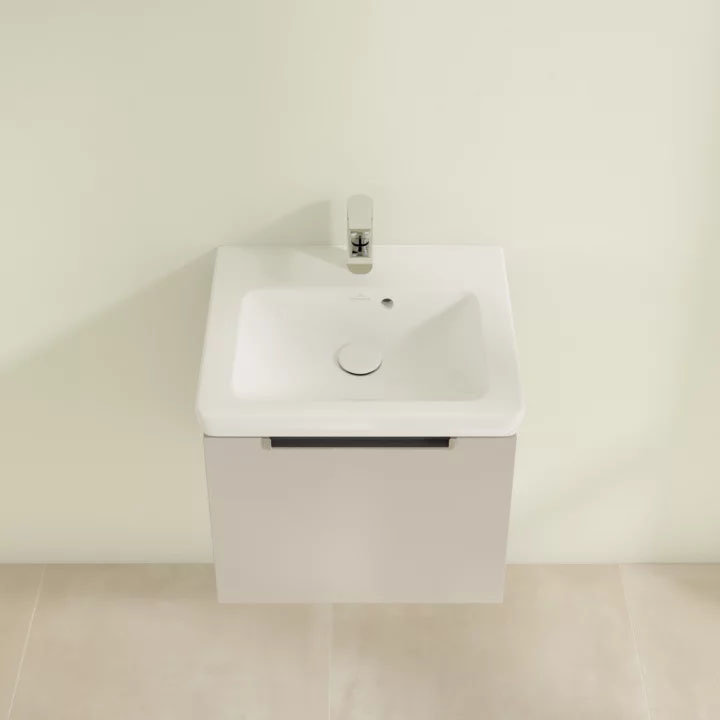 Villeroy and Boch Subway 2.0 Soft Grey 500mm Wall Hung 1-Drawer Vanity Unit  Standard Large Image