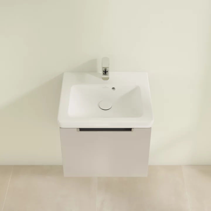 Villeroy and Boch Subway 2.0 Soft Grey 500mm Wall Hung 1-Drawer Vanity Unit Standard Large Image