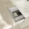 Villeroy and Boch Subway 2.0 Soft Grey 600mm Wall Hung 2-Drawer Vanity Unit  Standard Large Image