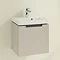 Villeroy and Boch Subway 2.0 Soft Grey Wall Hung 1-Drawer Vanity Unit Profile Large Image
