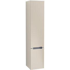 Villeroy and Boch Subway 2.0 Soft Grey Wall Hung Tall Cabinet Large Image