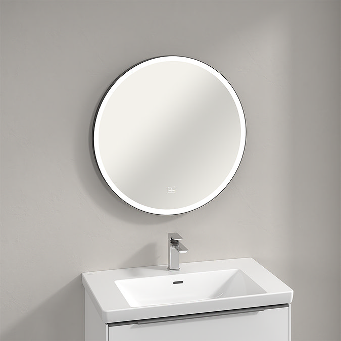 Villeroy and Boch Subway 3.0 BiColour 710mm Round LED Illuminated Mirror