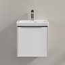 Villeroy and Boch Subway 3.0 Brilliant White 450mm Wall Hung 1-Door Vanity Unit