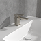 Villeroy and Boch Subway 3.0 Cloakroom Lever Basin Mixer with Pop Up Waste - Brushed Nickel Matt