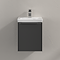 Villeroy and Boch Subway 3.0 Graphite 370mm Wall Hung 1-Door Vanity Unit