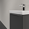 Villeroy and Boch Subway 3.0 Graphite 370mm Wall Hung 1-Door Vanity Unit