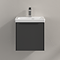 Villeroy and Boch Subway 3.0 Graphite 450mm Wall Hung 1-Door Vanity Unit