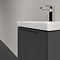 Villeroy and Boch Subway 3.0 Graphite 450mm Wall Hung 1-Door Vanity Unit